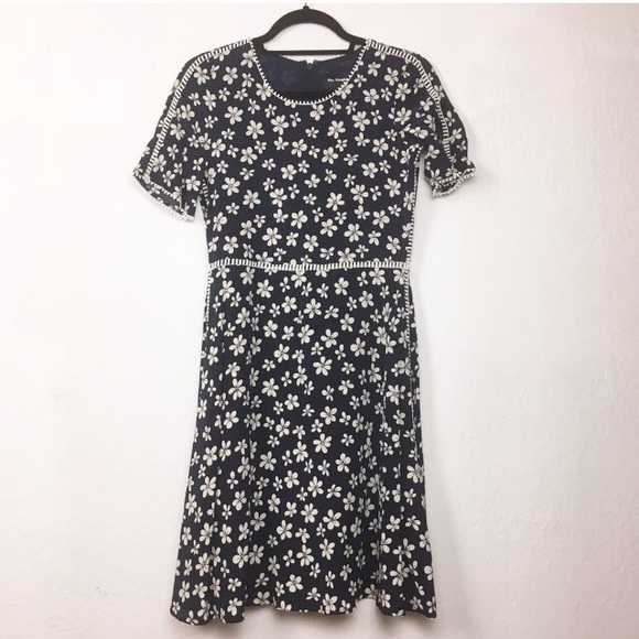 The Kooples Dresses & Skirts - NWT THE KOOPLES Silk Blue Dress Flowers Eyelet